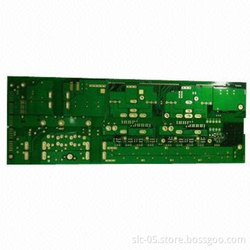 4-layer FR-4 PCBs with 1.2mm Thickness Board, Chem Ag Surface and Green Solder Mask, for TV Set